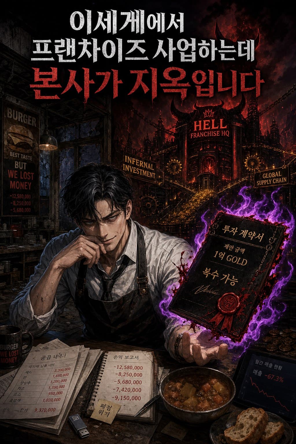 이세계에서프랜차이즈사업하는데본사가지옥입니다.